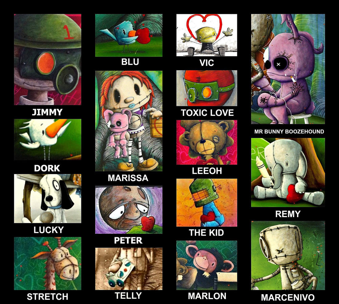 Meet the characters! Fabio Napoleoni originals