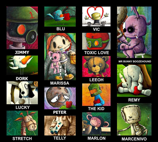 Meet the characters! Fabio Napoleoni originals