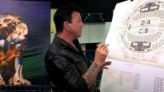 Michael Godard introduces Allegiant Stadium's Art Collection