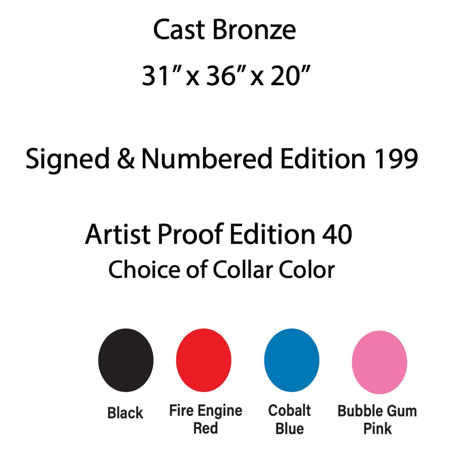 Marty Goldstein "Charlotte" Limited Edition Sculpture