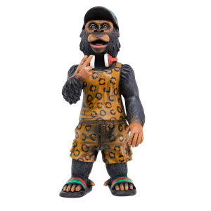 Carlos and Albert "FASHIONISTA - Gorilla DJ" Sculpture