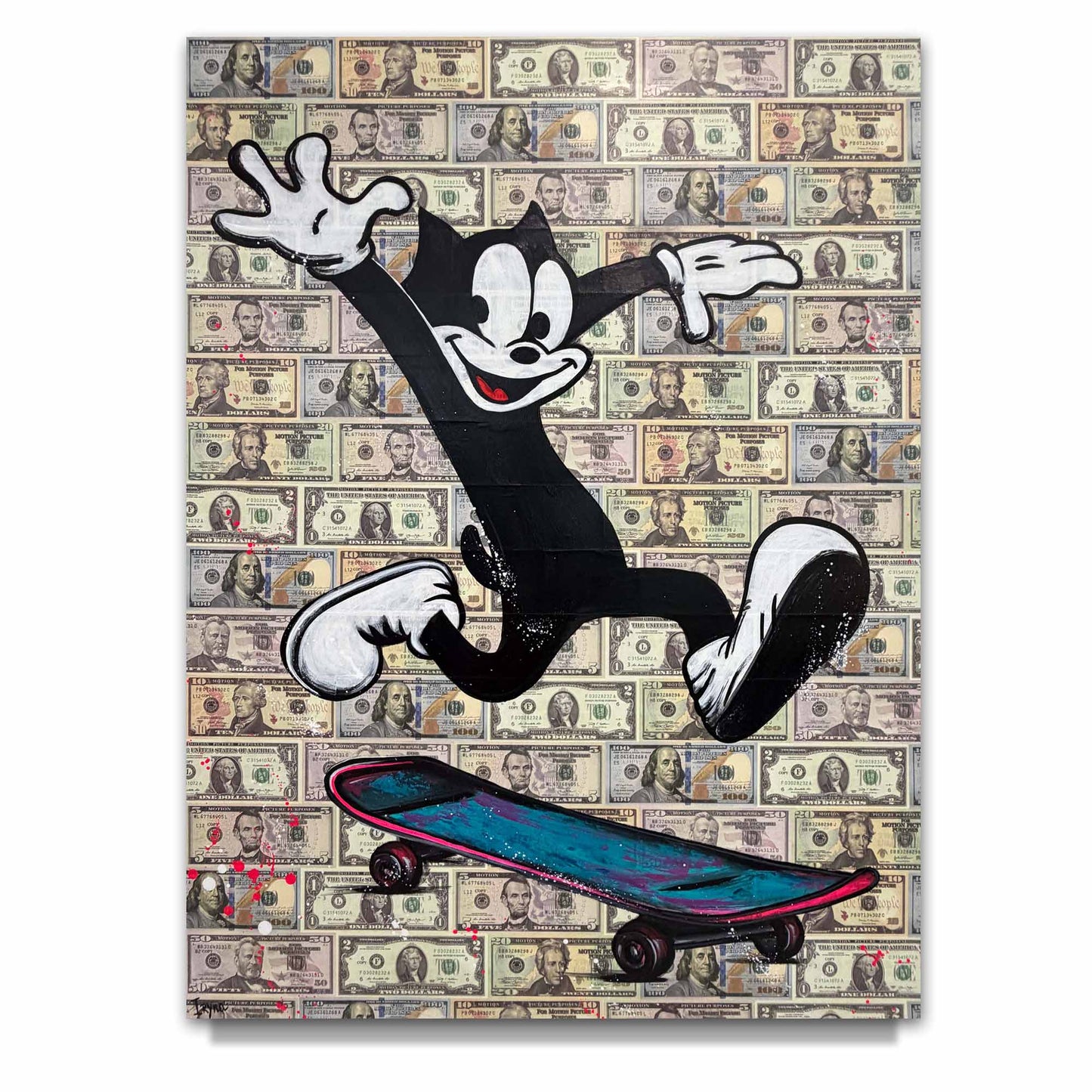 Iryna Miahka "Felix" Original Canvas