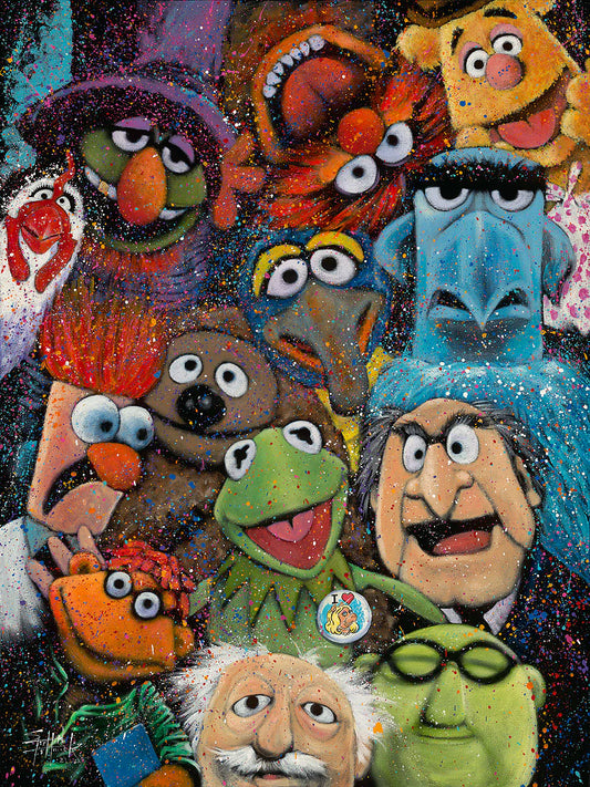 Stephen Fishwick Disney "The Muppet Show" Limited Edition Canvas Giclee