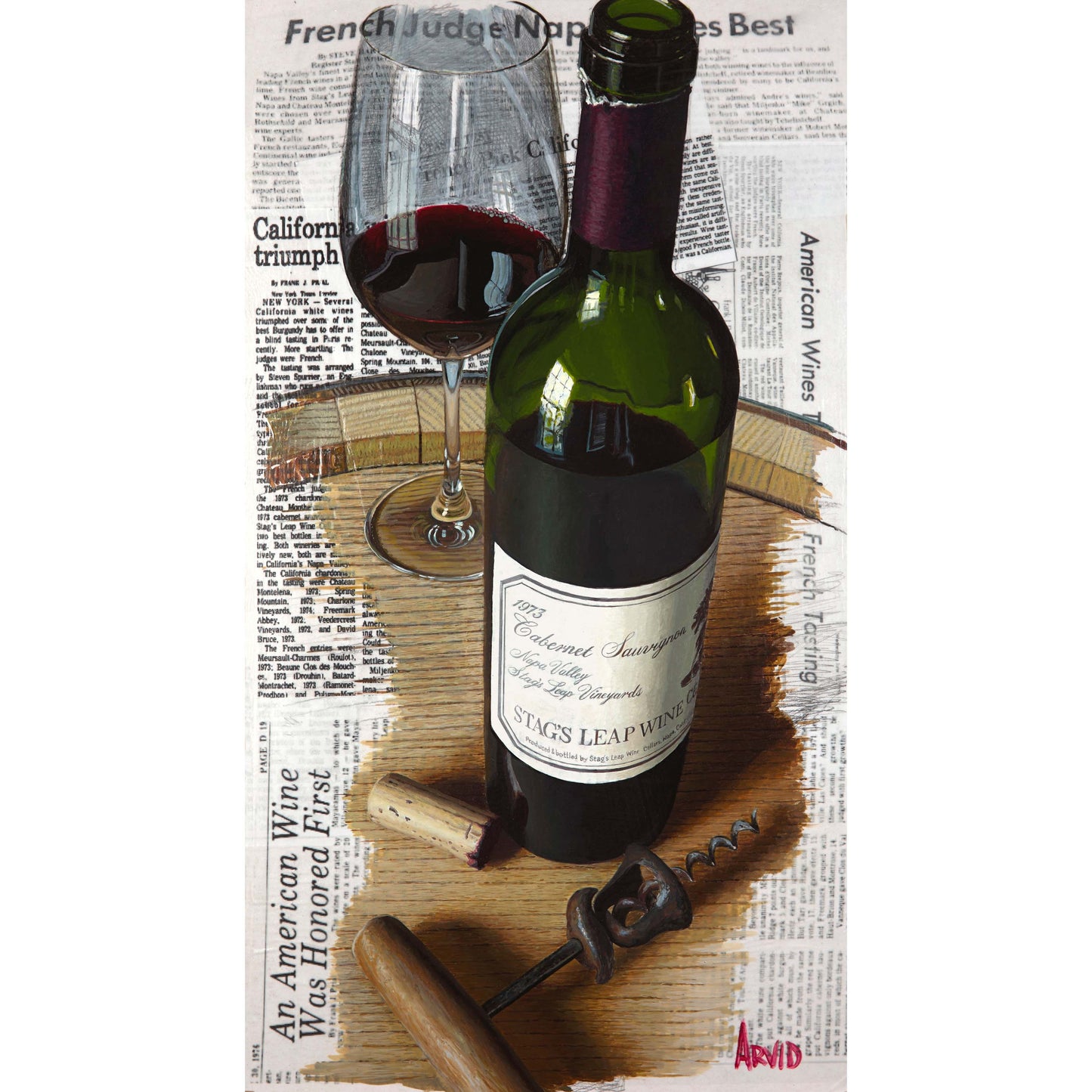 Thomas Arvid "History Becomes Art" Limited Edition