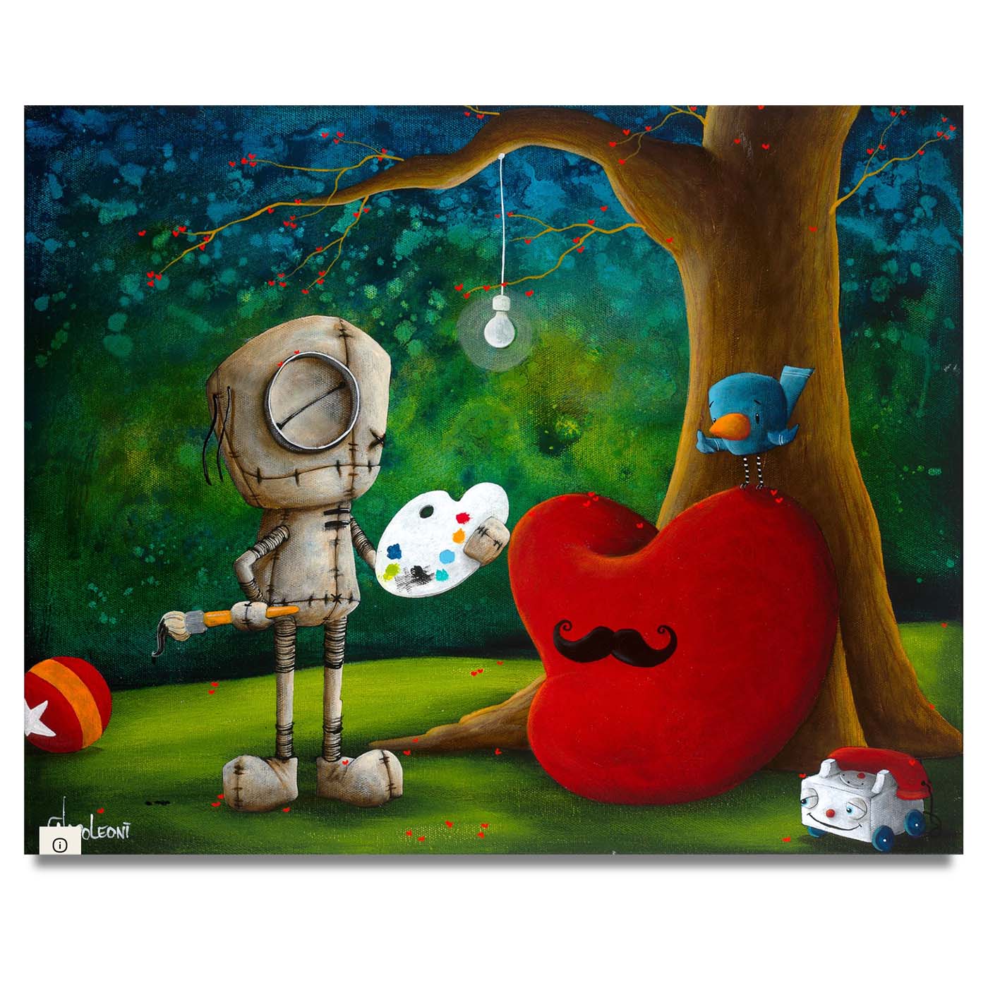 Fabio Napoleoni "Makes Me Look More Mature" Limited Edition Metal