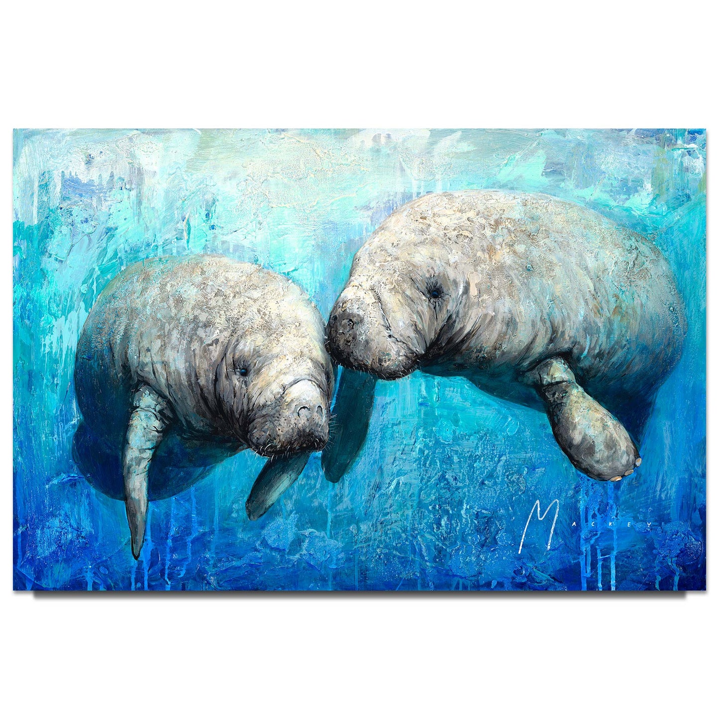 Shawn Mackey "Ocean Kiss" Limited Edition Canvas Giclee