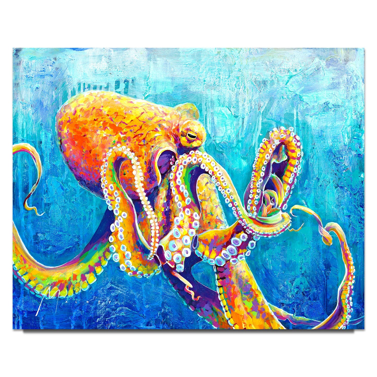 Shawn Mackey "Octo Dream" Limited Edition Canvas Giclee