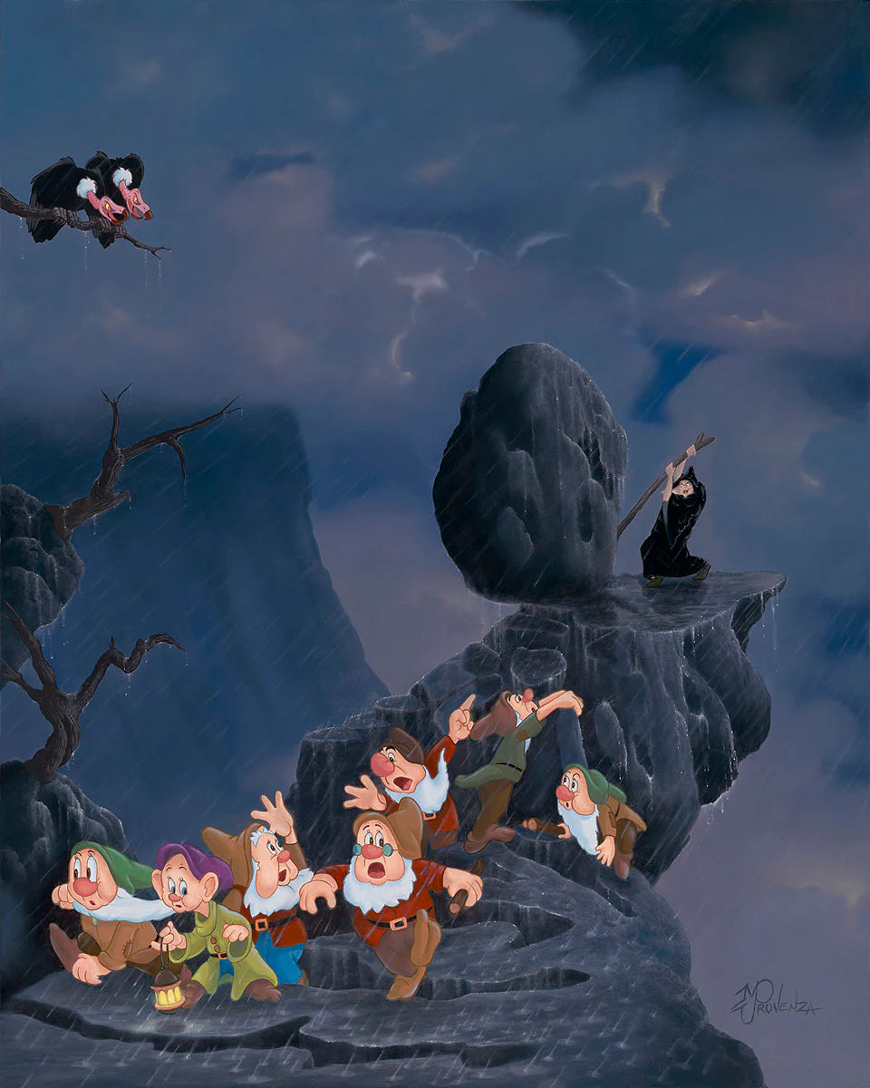 Michael Provenza Disney "Before the Strike" Limited Edition Canvas Giclee