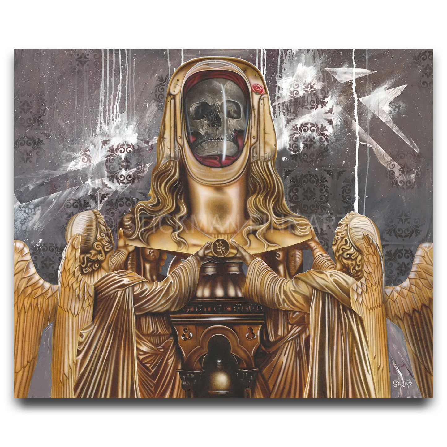 Stickman "Reach Out and Touch Faith" (Mary Magdellan) Limited Edition Giclee