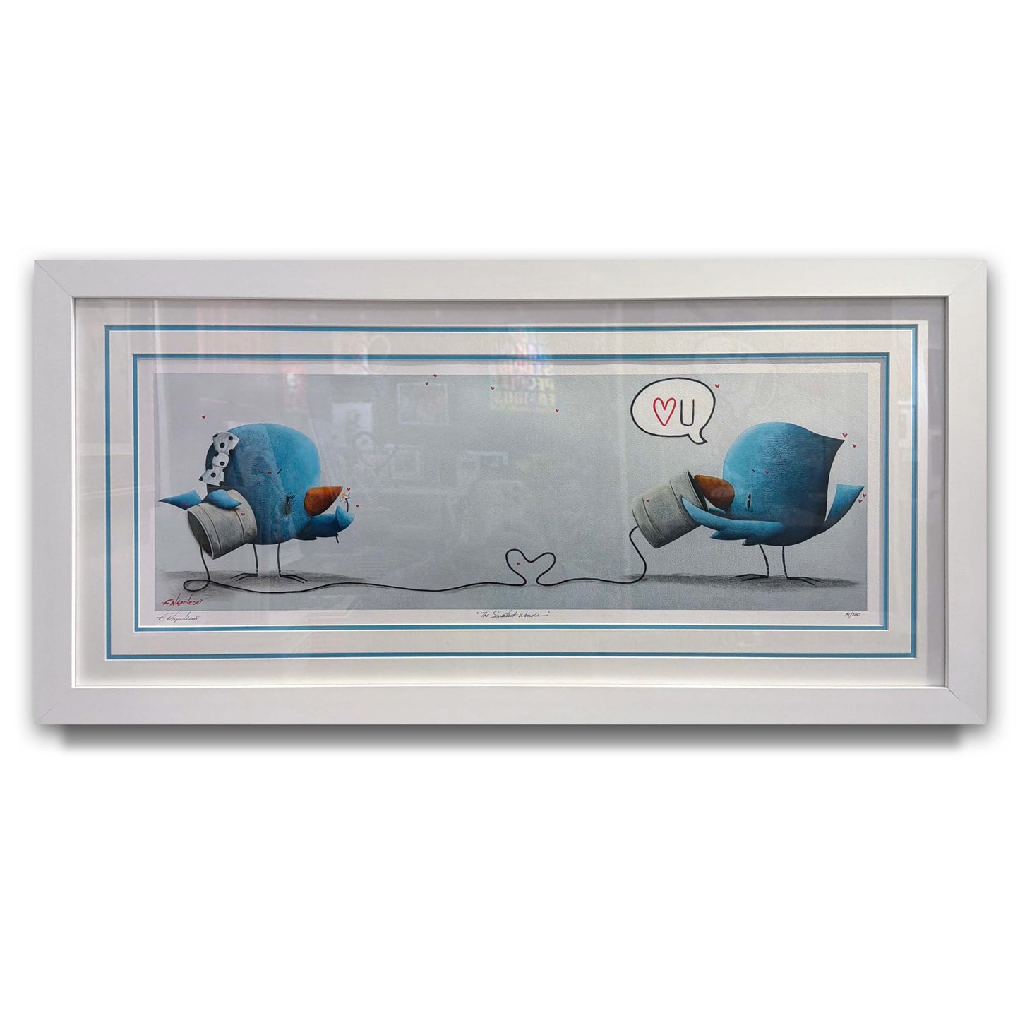Fabio Napoleoni Framed • "The Sweetest Words" Limited Edition