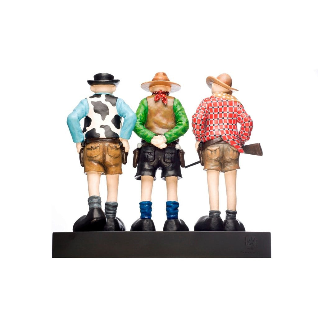 Mackenzie Thorpe "The Outlaw" Sculpture