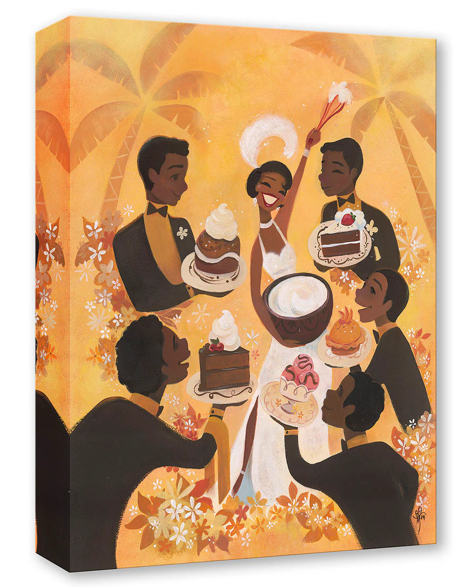 Liana Hee Disney "Tiana's Place" Limited Edition Canvas Giclee