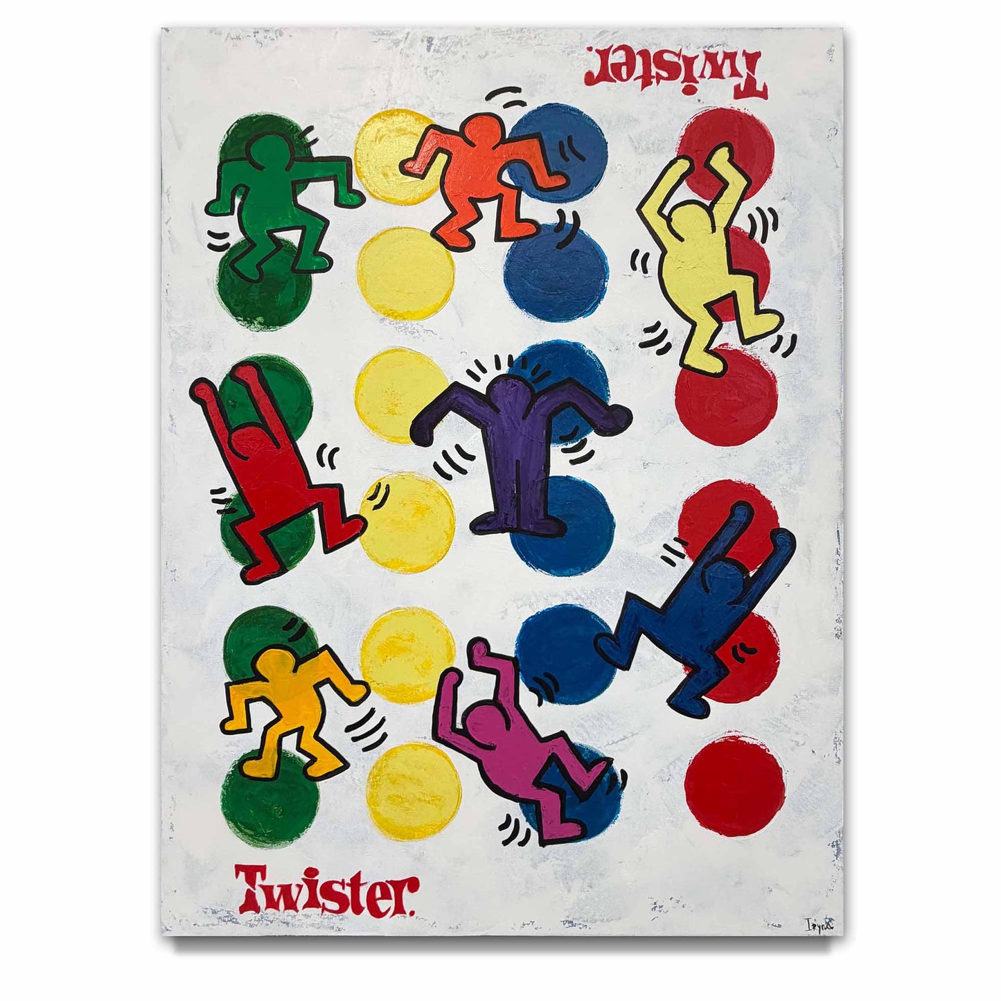 Iryna Miahka "Twister" Original Canvas