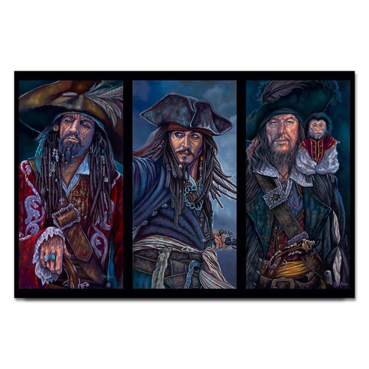 James Crouch Disney "A Pirate's Life for Me" Limited Edition Canvas Giclee