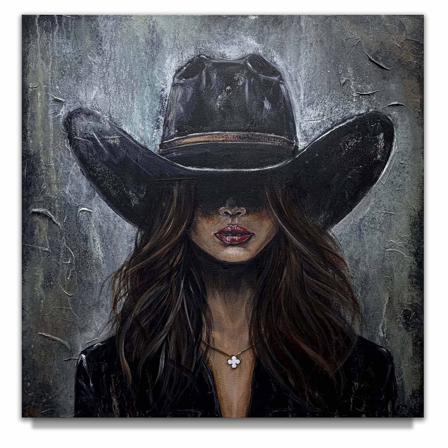 Iryna Miahka "Velvet Outlaw" Original Canvas