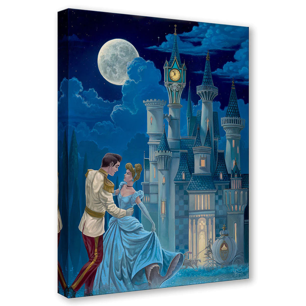 Jared Franco Disney "Dancing in the Moonlight" Limited Edition Canvas Giclee