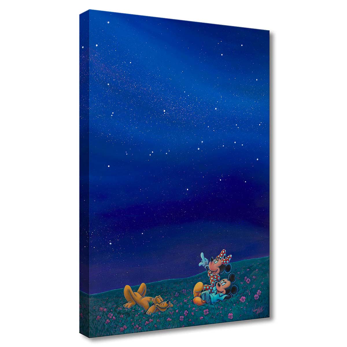 Denyse Klette Disney "Minnie's Milky Way" Limited Edition Canvas Giclee