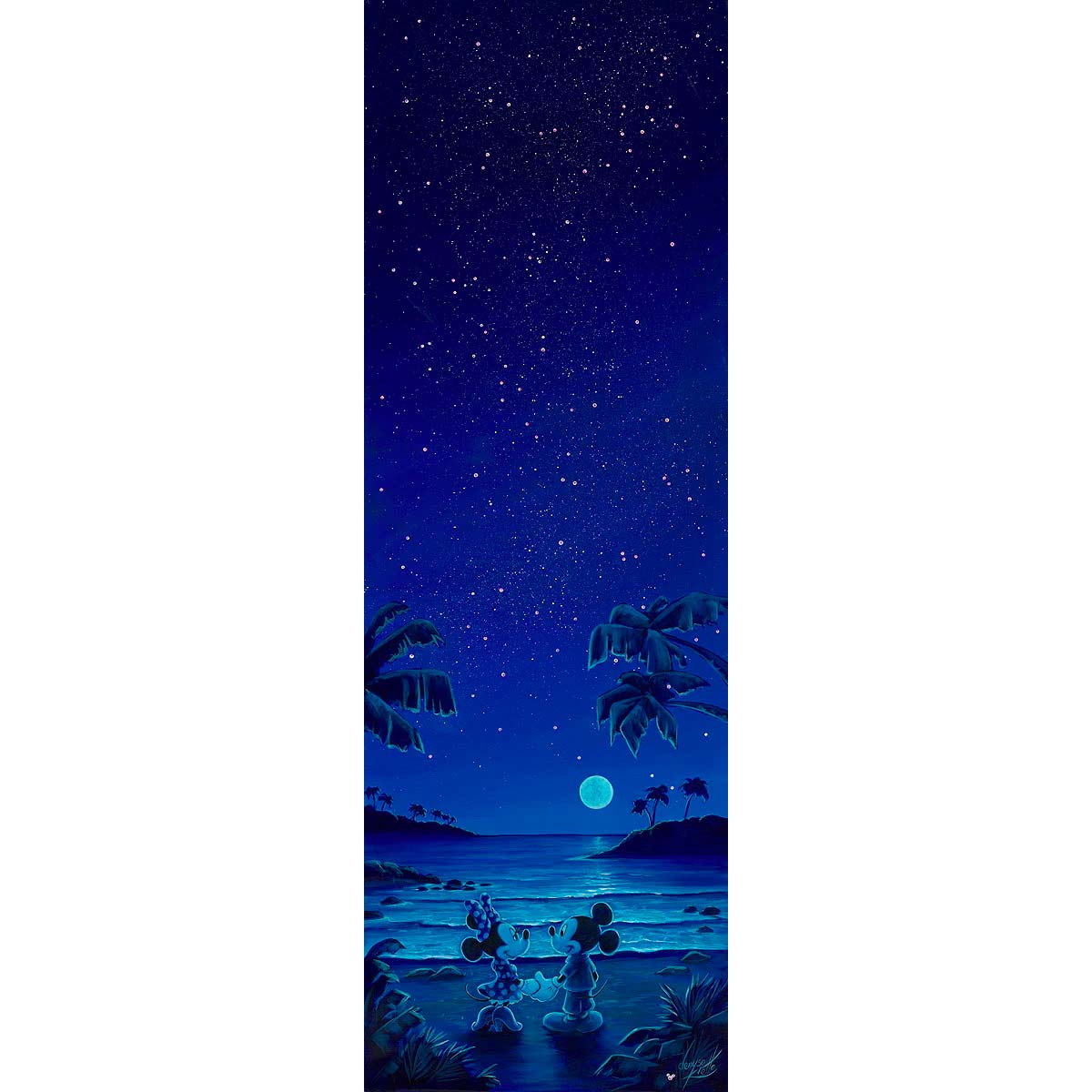 Denyse Klette Disney "Under the Stars" Limited Edition Canvas Giclee