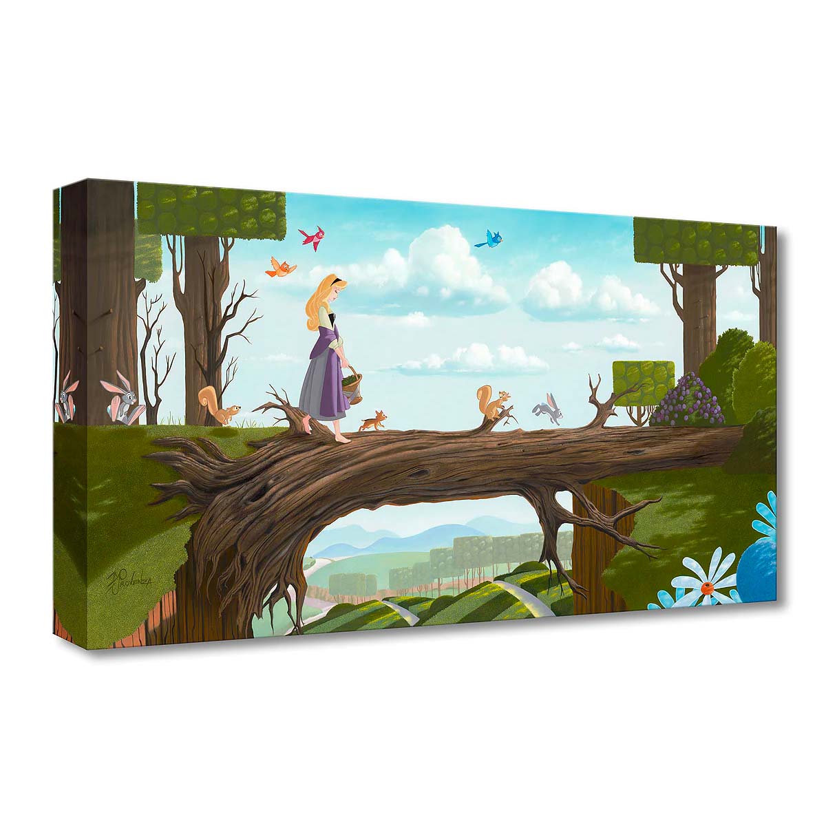 Michael Provenza Disney "Natural Bridge" Limited Edition Canvas Giclee