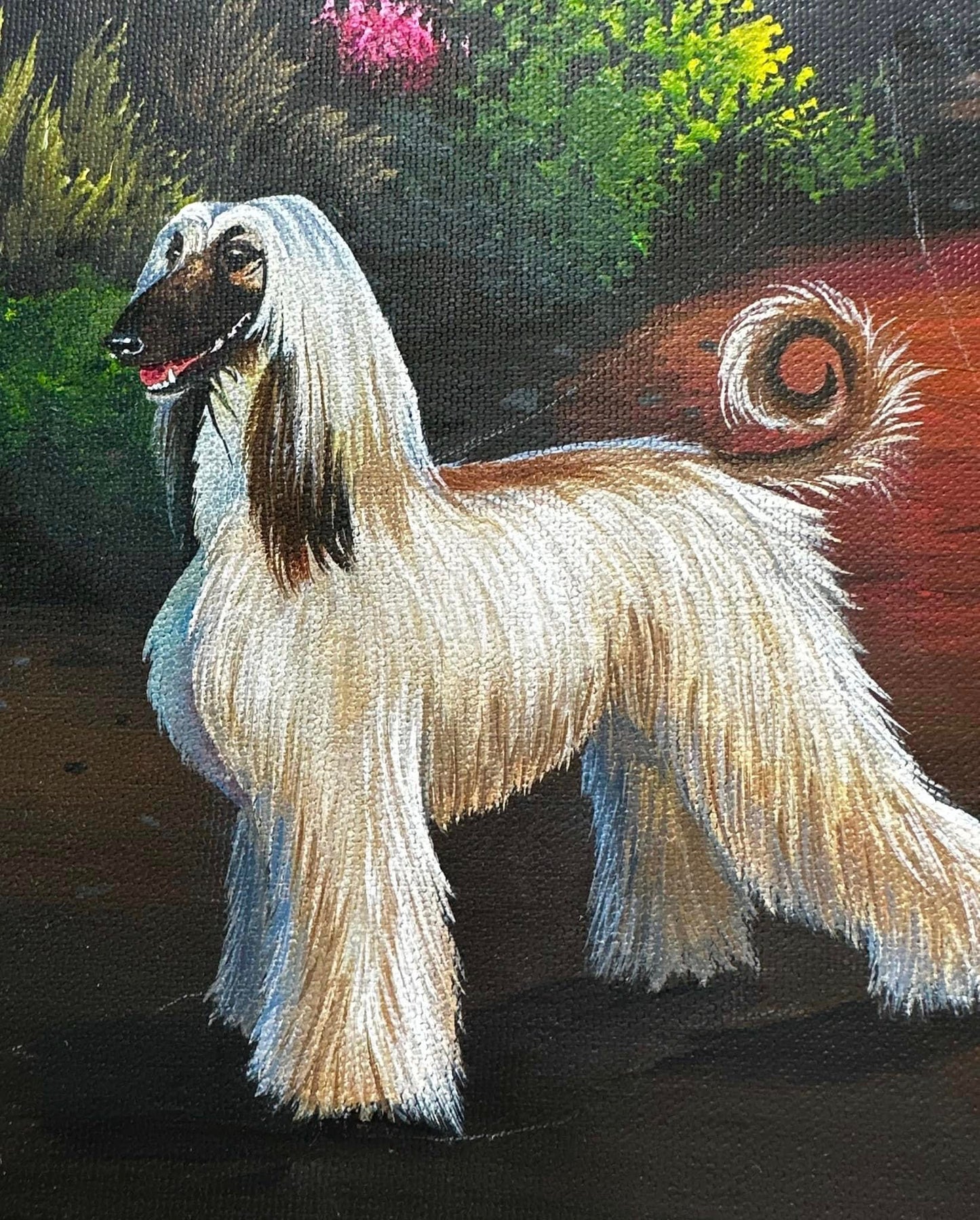 Michael Godard Dog Themed — Title TBD Limited Edition Canvas Giclee