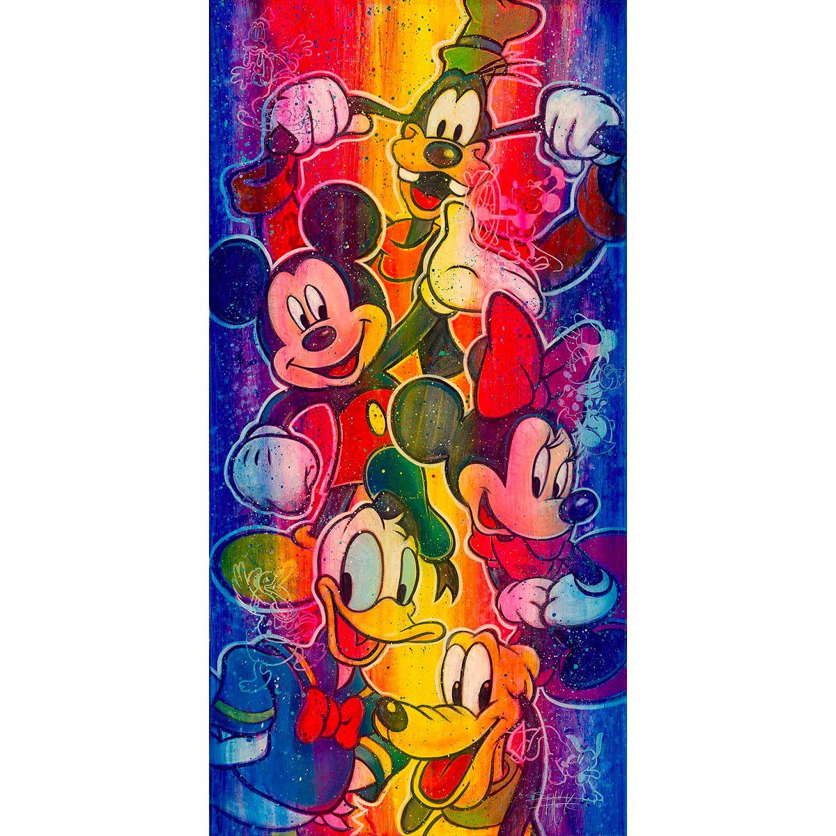 Stephen Fishwick Disney "How Far We've Come" Limited Edition Canvas Giclee