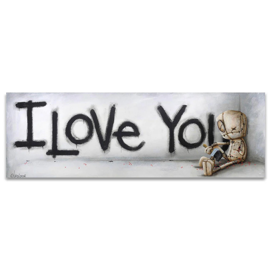 Fabio Napoleoni "Feel It In My Bones" Limited Edition Canvas Giclee