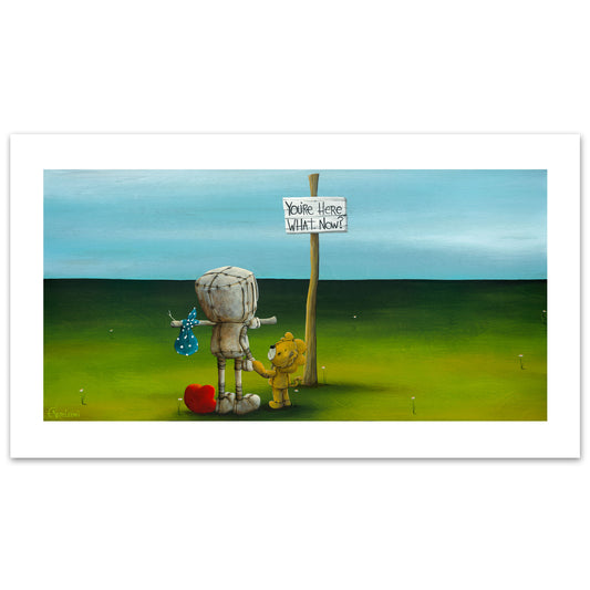 Fabio Napoleoni "I'm With You All the Way" Open Edition Paper Giclee