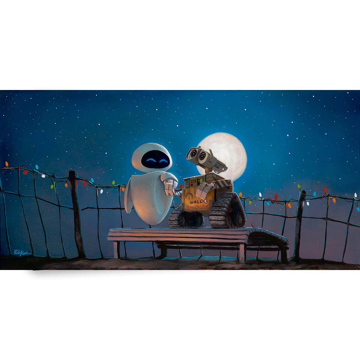 Rob Kaz Disney "It Only Takes a Moment" Limited Edition Canvas Giclee