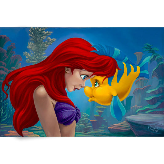 Jared Franco Disney "Best Friends" Limited Edition Canvas Giclee