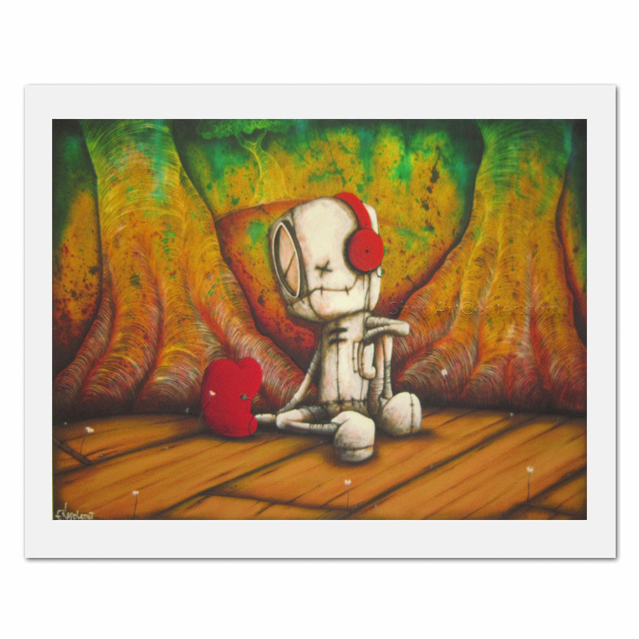 Fabio Napoleoni "Listen Carefully" Limited Edition Paper Giclee
