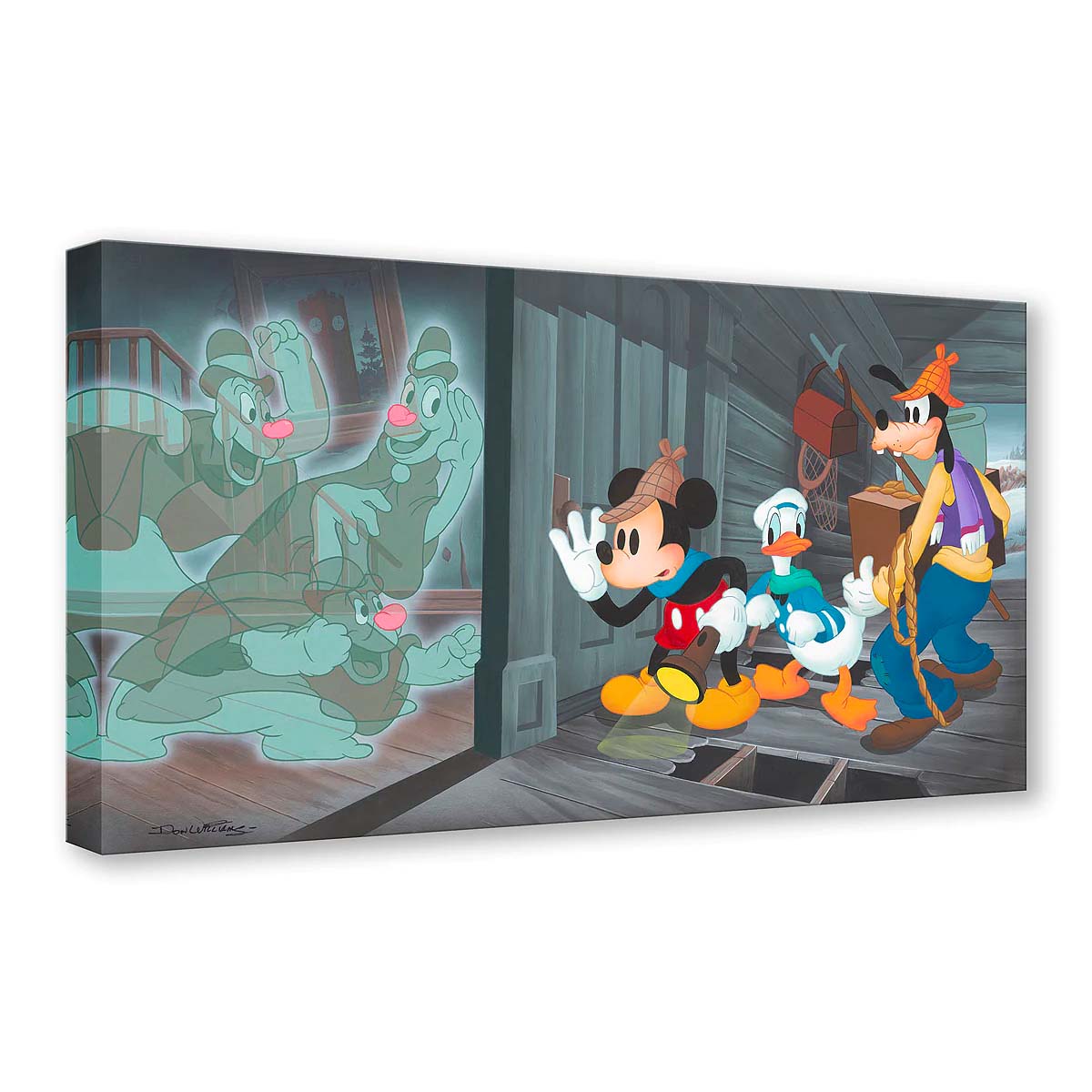 Don "Ducky" Williams Disney "Lonesome Ghosts" Limited Edition Canvas Giclee