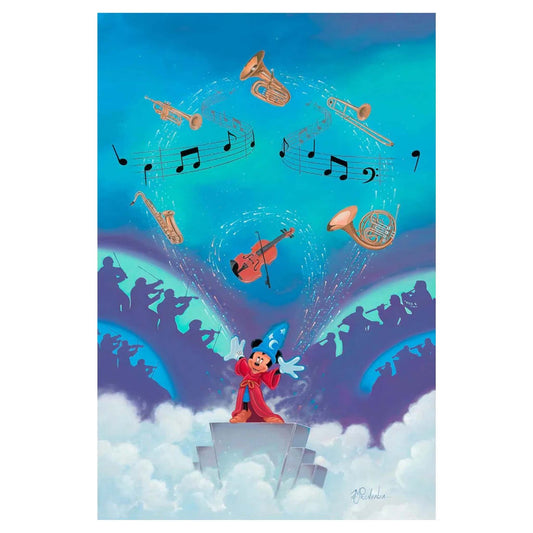 Michael Provenza Disney "Maestro" Limited Edition Canvas Giclee