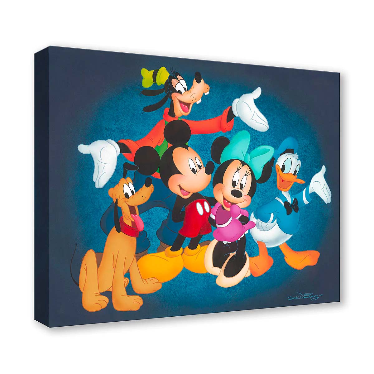Don "Ducky" Williams Disney "Mickey and His Pals" Limited Edition Canvas Giclee