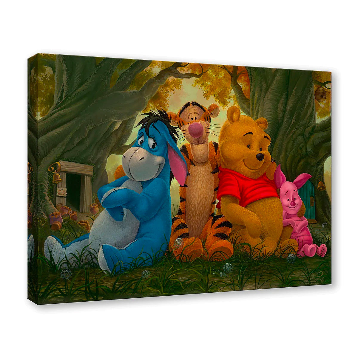 Jared Franco Disney "Pooh and His Pals" Limited Edition Canvas Giclee