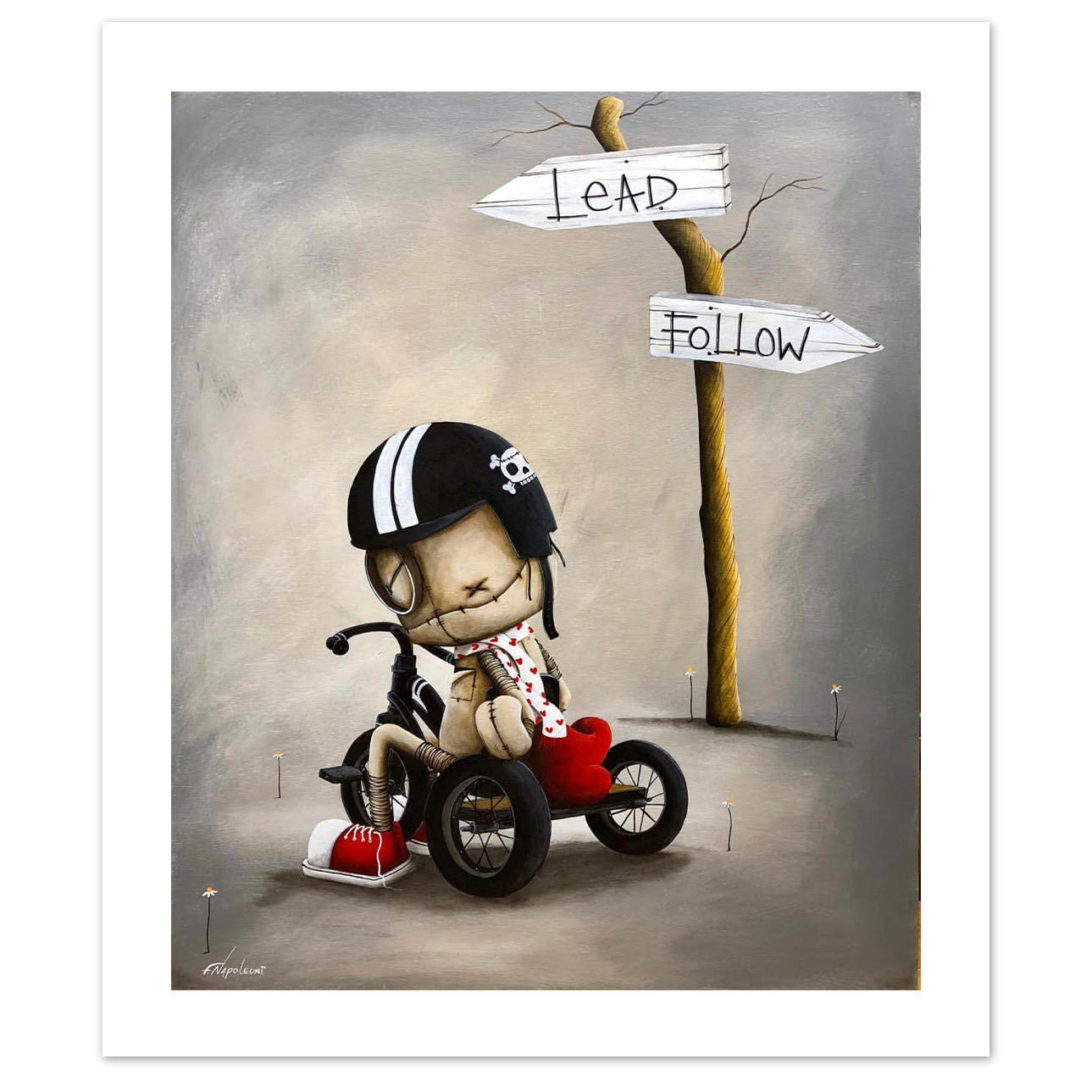 Fabio Napoleoni "Rebel" (Outcast 3) Limited Edition Paper Giclee