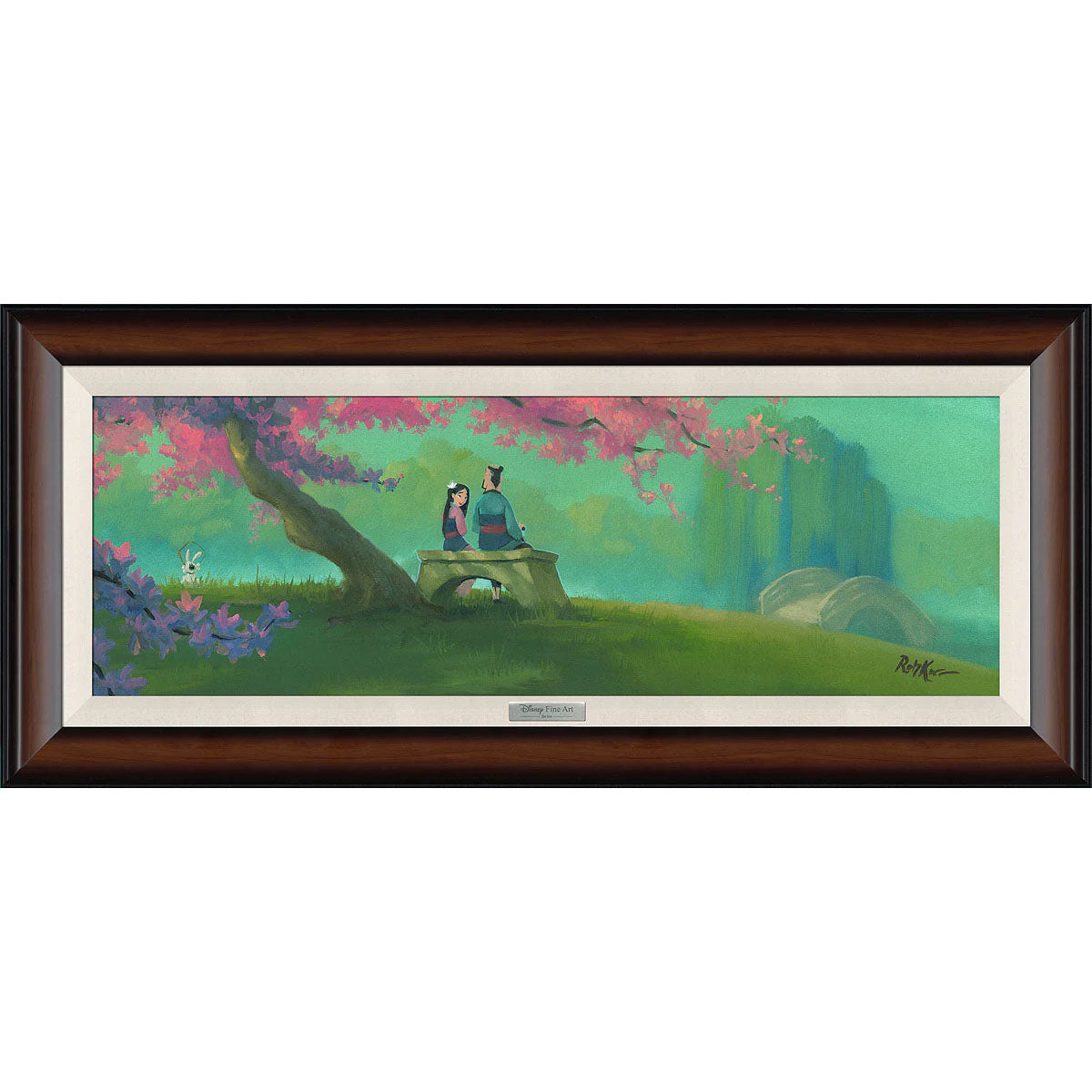 Rob Kaz Disney "Her Father's Wisdom" Limited Edition Canvas Giclee