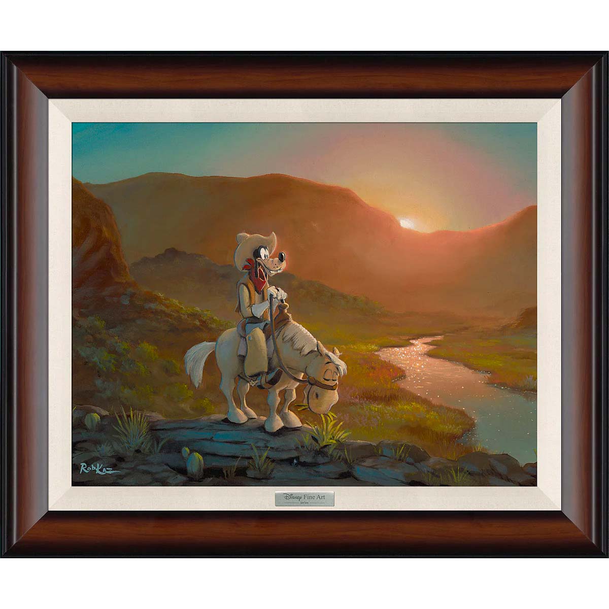 Rob Kaz Disney "On the Range" Limited Edition Canvas Giclee