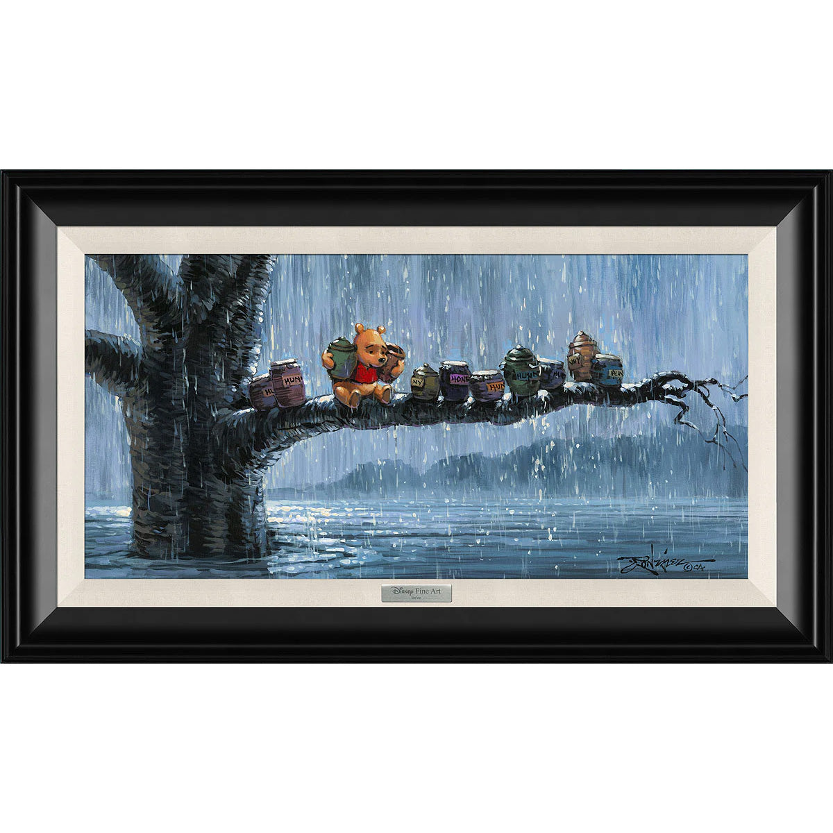 Rodel Gonzalez Disney "Save the Hunny" Limited Edition Canvas Giclee