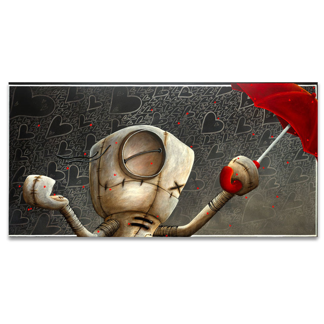 Fabio Napoleoni "Shower Me with Love & Kisses" Limited Edition Canvas Giclee