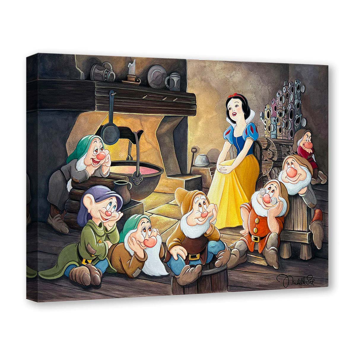 Michelle St. Laurent Disney "Someday" Limited Edition Canvas Giclee