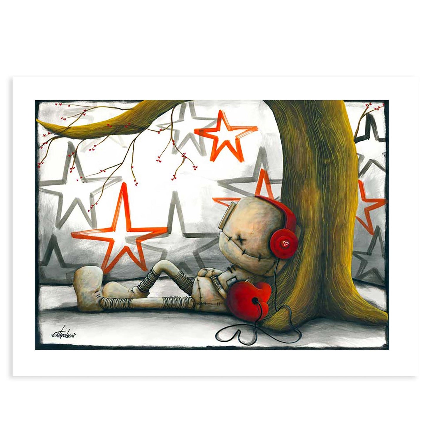 Fabio Napoleoni "Soothing to my Soul" Limited Edition Paper Giclee