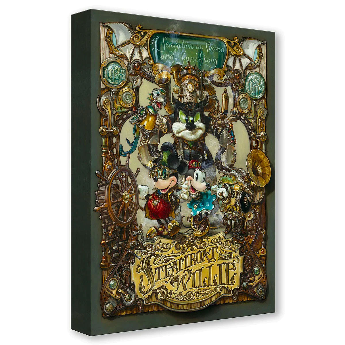 Heather Edwards Disney "Steampunk Mickey and Me 1923" Limited Edition Giclee