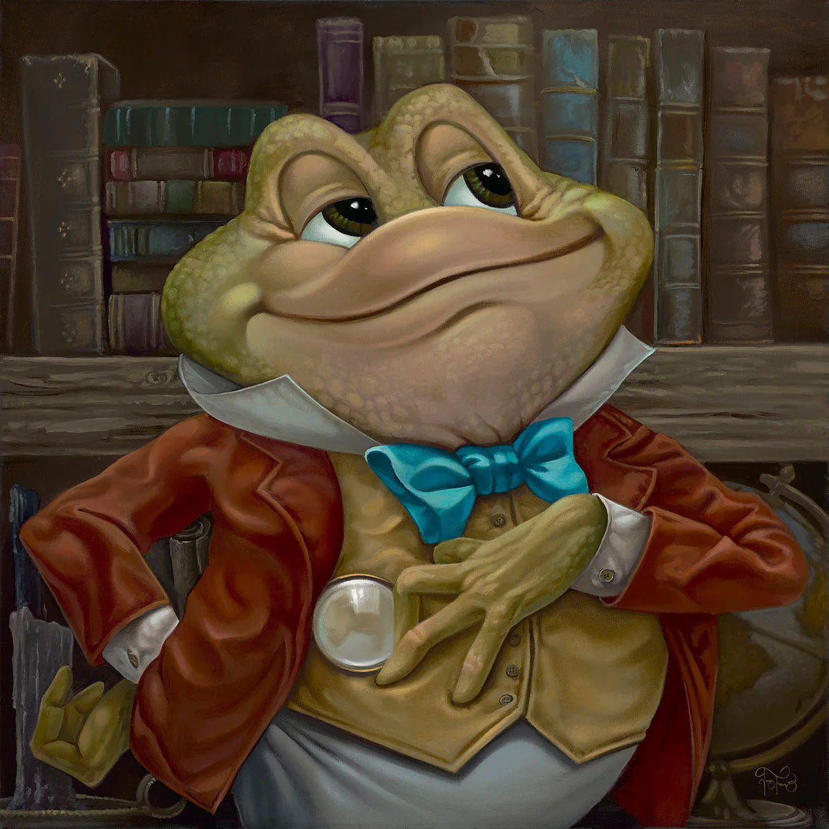 Jared Franco Disney "My Name is J. Thaddeus Toad!" Limited Edition Canvas Giclee