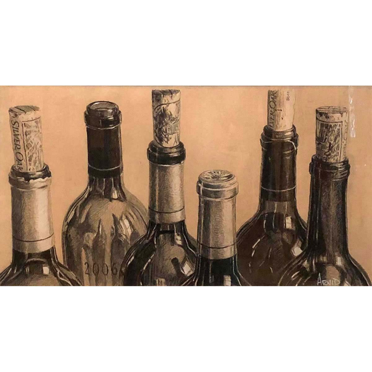 Thomas Arvid "Polishing the Silver Study" Limited Edition Paper Giclee