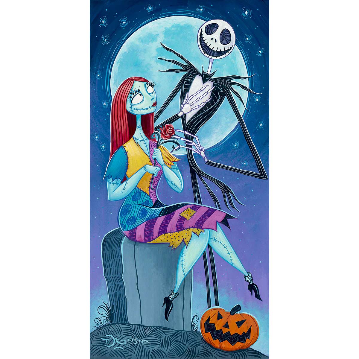 Tim Rogerson Disney "Stitched Together" Limited Edition Canvas Giclee