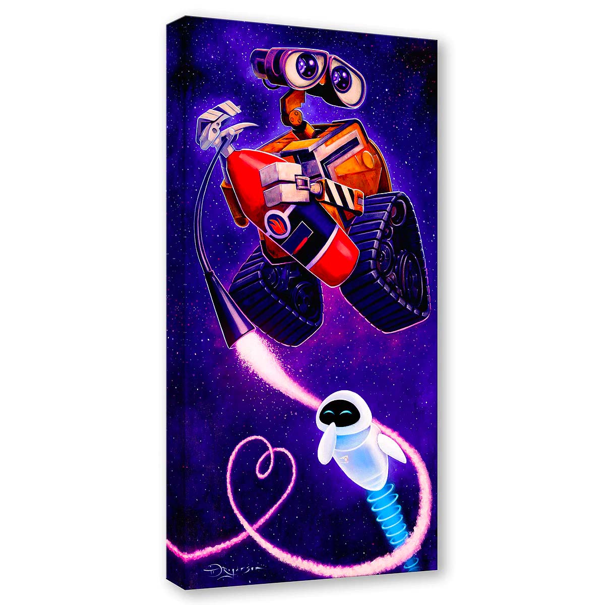 Tim Rogerson Disney "Wall•E and Eve" Limited Edition Canvas Giclee