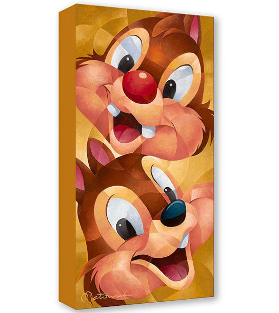 Tom Matousek Disney "Chip and Dale" Limited Edition Canvas Giclee