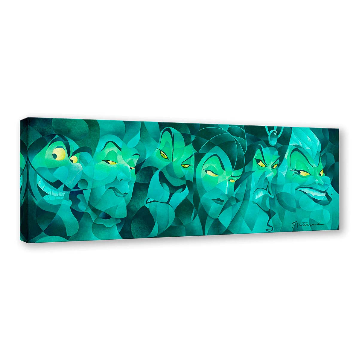 Tom Matousek Disney "Trust No One" Limited Edition Canvas Giclee