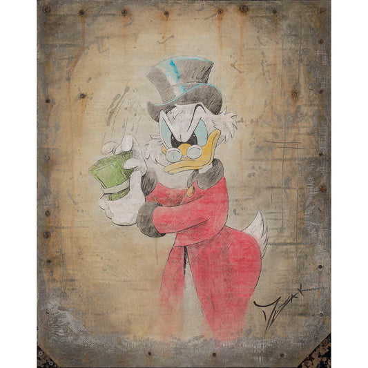 Trevor Mezak Disney "Uncle Scrooge McDuck" Limited Edition Canvas Giclee