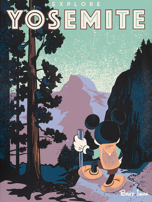 Bret Iwan Disney "Yosemite" Limited Edition Canvas Giclee